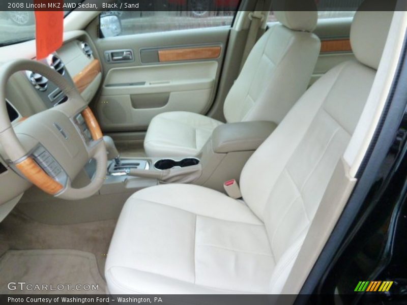 Black / Sand 2008 Lincoln MKZ AWD Sedan
