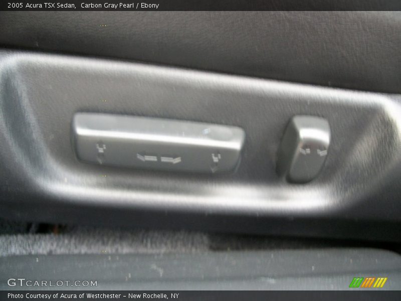 Carbon Gray Pearl / Ebony 2005 Acura TSX Sedan