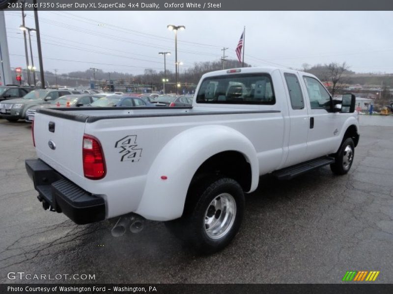  2012 F350 Super Duty XL SuperCab 4x4 Dually Oxford White