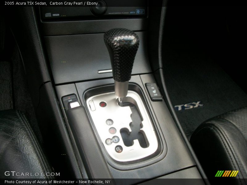 Carbon Gray Pearl / Ebony 2005 Acura TSX Sedan