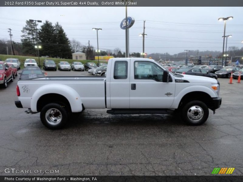  2012 F350 Super Duty XL SuperCab 4x4 Dually Oxford White