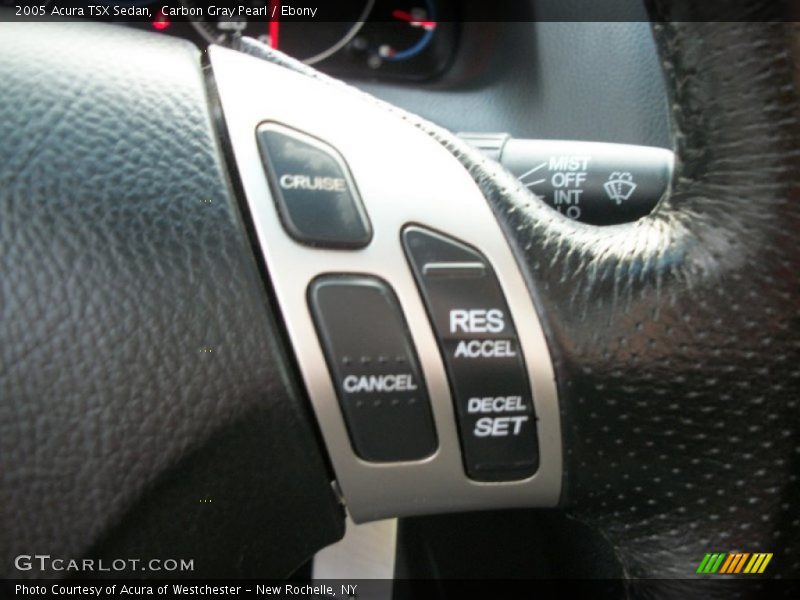 Carbon Gray Pearl / Ebony 2005 Acura TSX Sedan