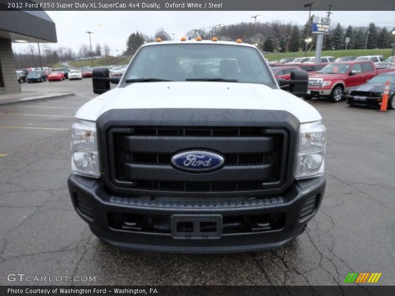  2012 F350 Super Duty XL SuperCab 4x4 Dually Oxford White