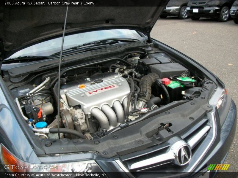 Carbon Gray Pearl / Ebony 2005 Acura TSX Sedan