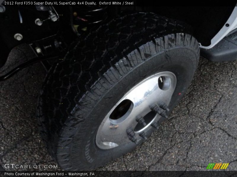 Oxford White / Steel 2012 Ford F350 Super Duty XL SuperCab 4x4 Dually