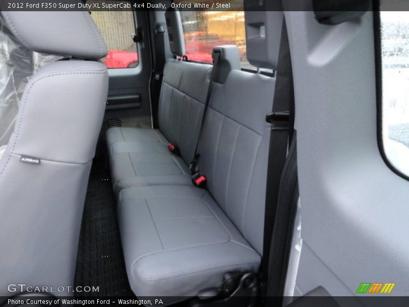 Oxford White / Steel 2012 Ford F350 Super Duty XL SuperCab 4x4 Dually