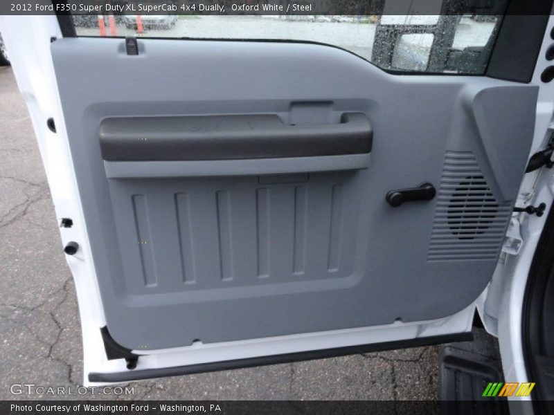 Oxford White / Steel 2012 Ford F350 Super Duty XL SuperCab 4x4 Dually