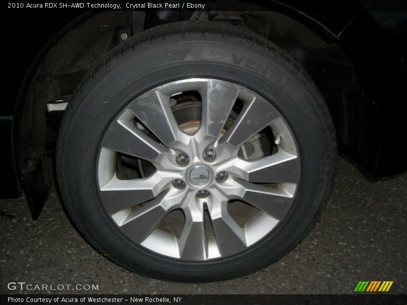 Crystal Black Pearl / Ebony 2010 Acura RDX SH-AWD Technology