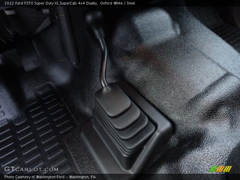 Oxford White / Steel 2012 Ford F350 Super Duty XL SuperCab 4x4 Dually