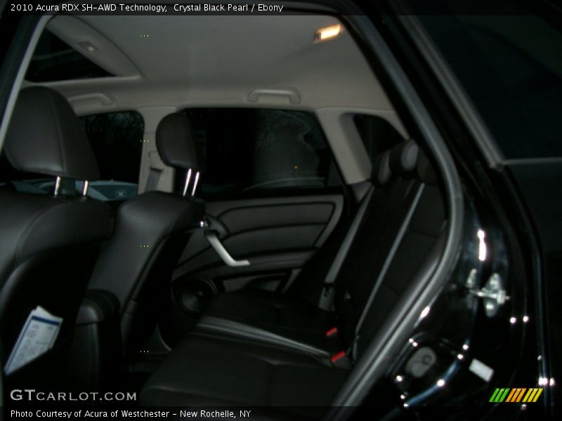 Crystal Black Pearl / Ebony 2010 Acura RDX SH-AWD Technology