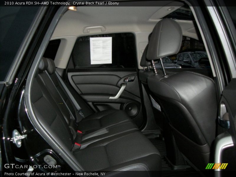 Crystal Black Pearl / Ebony 2010 Acura RDX SH-AWD Technology