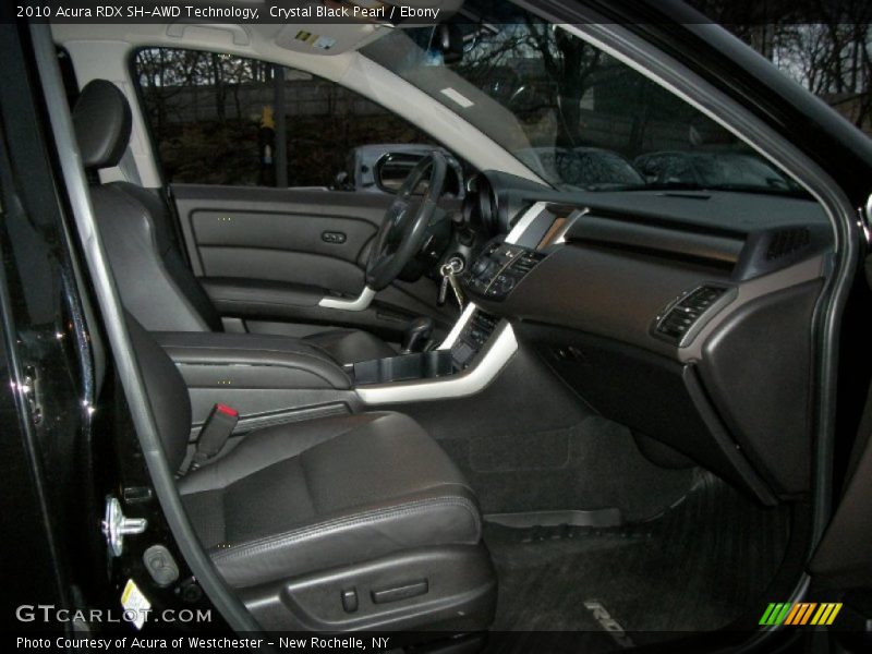 Crystal Black Pearl / Ebony 2010 Acura RDX SH-AWD Technology