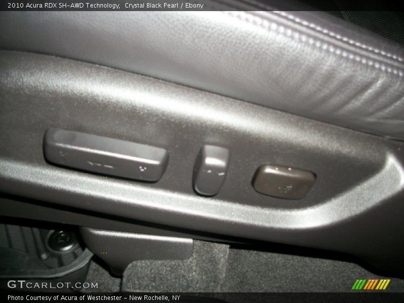 Crystal Black Pearl / Ebony 2010 Acura RDX SH-AWD Technology