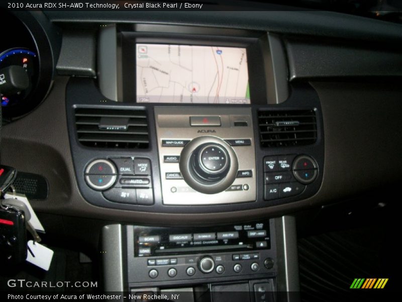 Crystal Black Pearl / Ebony 2010 Acura RDX SH-AWD Technology