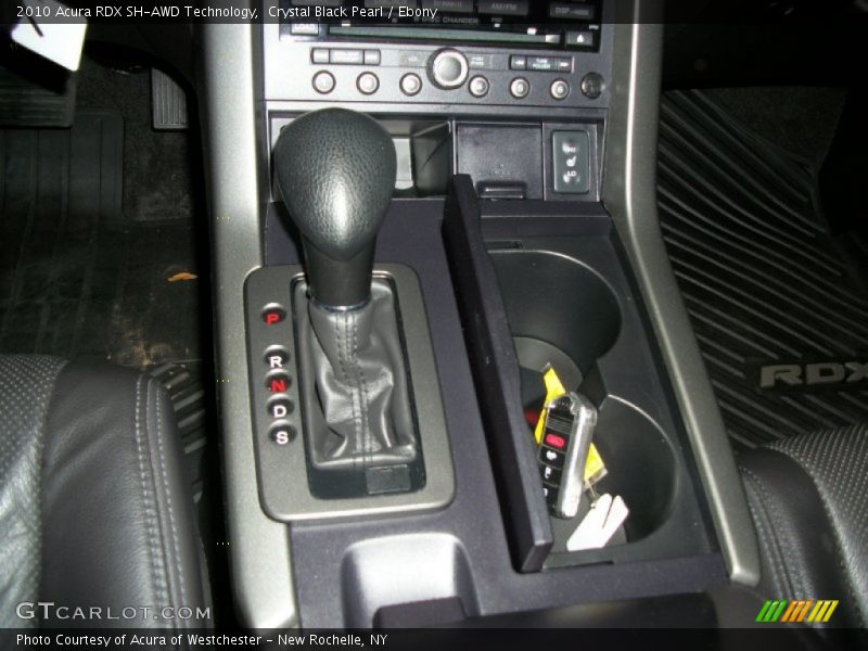 Crystal Black Pearl / Ebony 2010 Acura RDX SH-AWD Technology