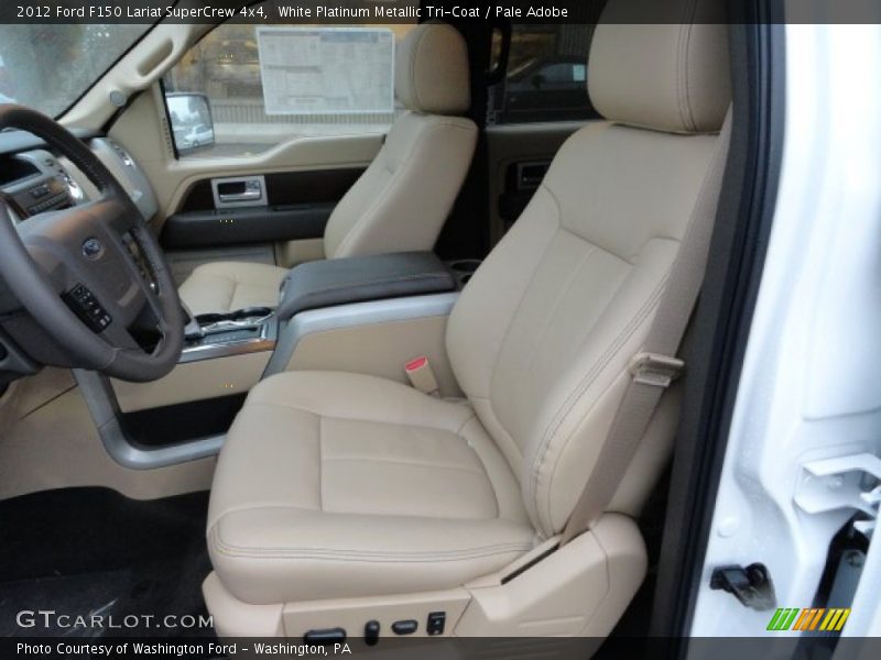  2012 F150 Lariat SuperCrew 4x4 Pale Adobe Interior