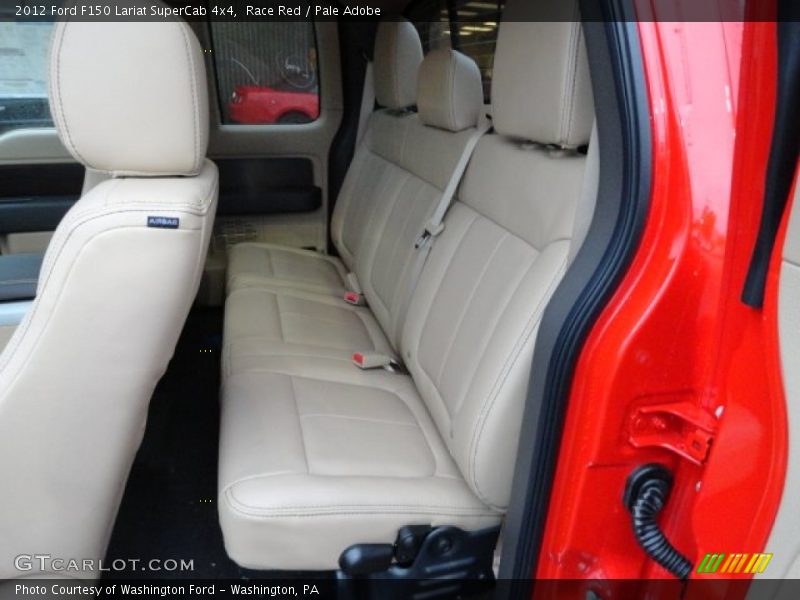  2012 F150 Lariat SuperCab 4x4 Pale Adobe Interior