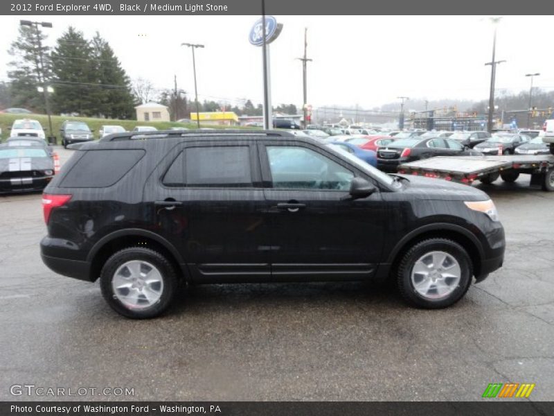  2012 Explorer 4WD Black