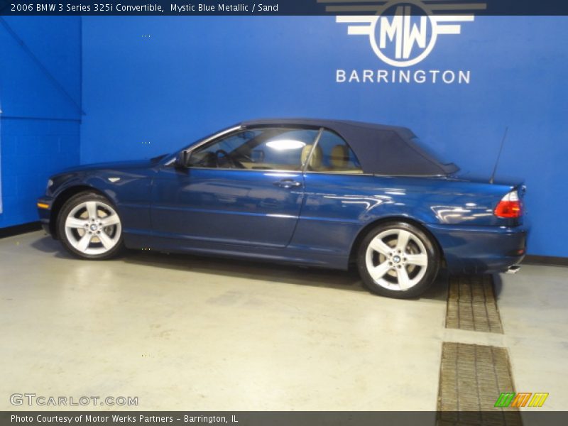 Mystic Blue Metallic / Sand 2006 BMW 3 Series 325i Convertible