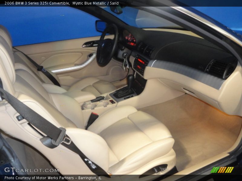 Mystic Blue Metallic / Sand 2006 BMW 3 Series 325i Convertible