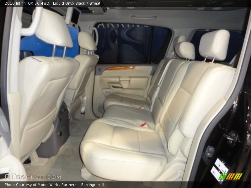 Liquid Onyx Black / Wheat 2010 Infiniti QX 56 4WD