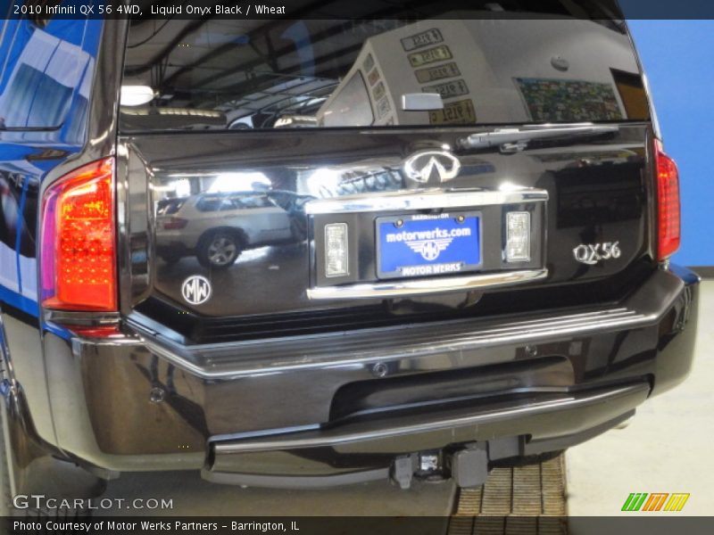 Liquid Onyx Black / Wheat 2010 Infiniti QX 56 4WD