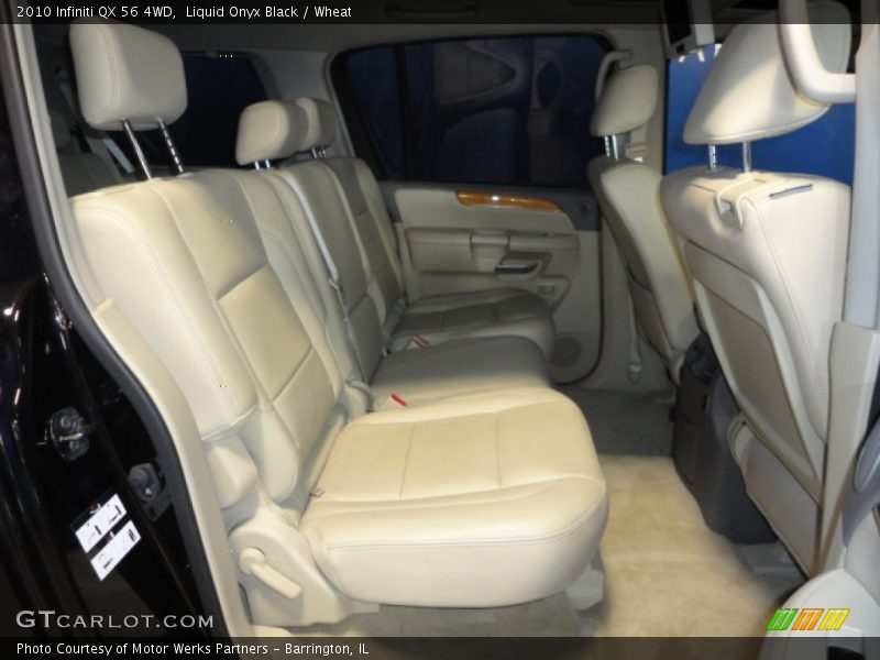 Liquid Onyx Black / Wheat 2010 Infiniti QX 56 4WD