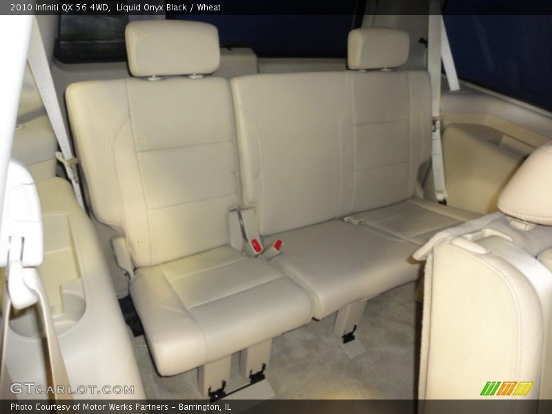 Liquid Onyx Black / Wheat 2010 Infiniti QX 56 4WD