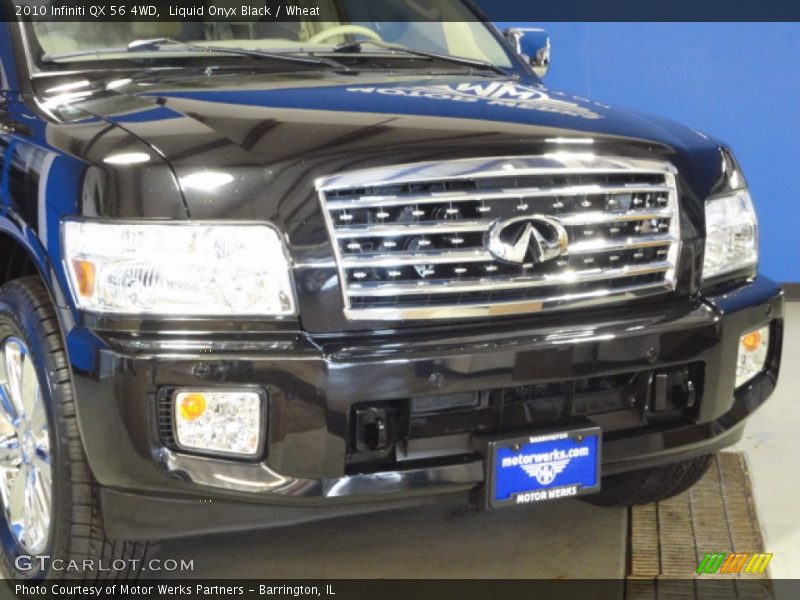 Liquid Onyx Black / Wheat 2010 Infiniti QX 56 4WD