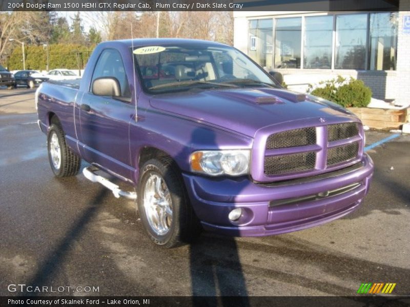 Front 3/4 View of 2004 Ram 1500 HEMI GTX Regular Cab