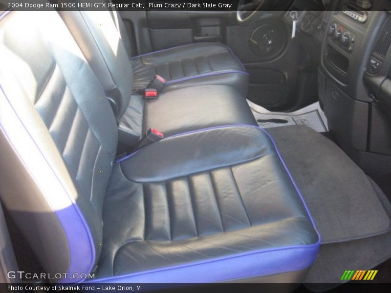 Plum Crazy / Dark Slate Gray 2004 Dodge Ram 1500 HEMI GTX Regular Cab