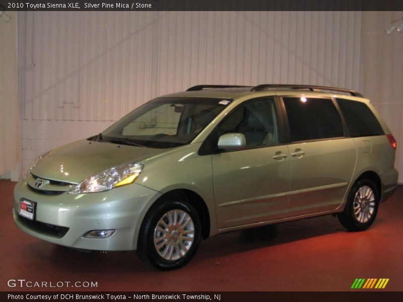 Silver Pine Mica / Stone 2010 Toyota Sienna XLE