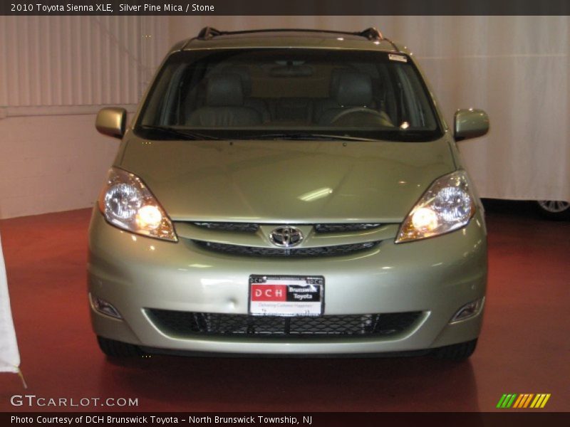 Silver Pine Mica / Stone 2010 Toyota Sienna XLE
