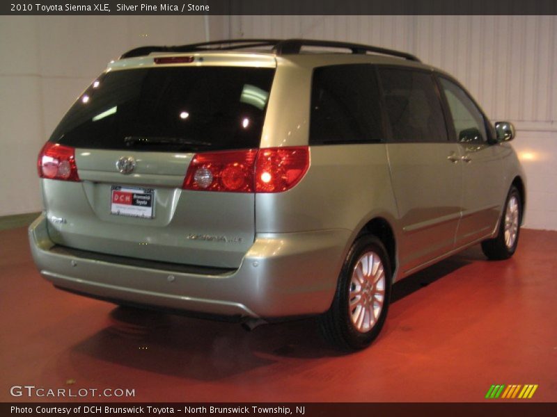 Silver Pine Mica / Stone 2010 Toyota Sienna XLE