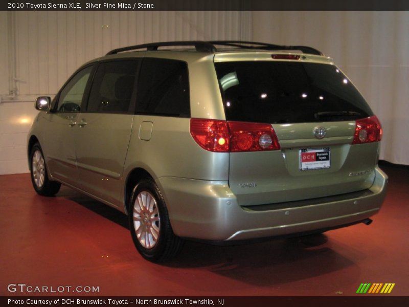 Silver Pine Mica / Stone 2010 Toyota Sienna XLE