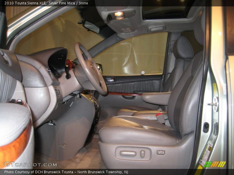 Silver Pine Mica / Stone 2010 Toyota Sienna XLE