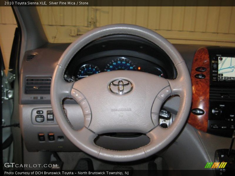 Silver Pine Mica / Stone 2010 Toyota Sienna XLE