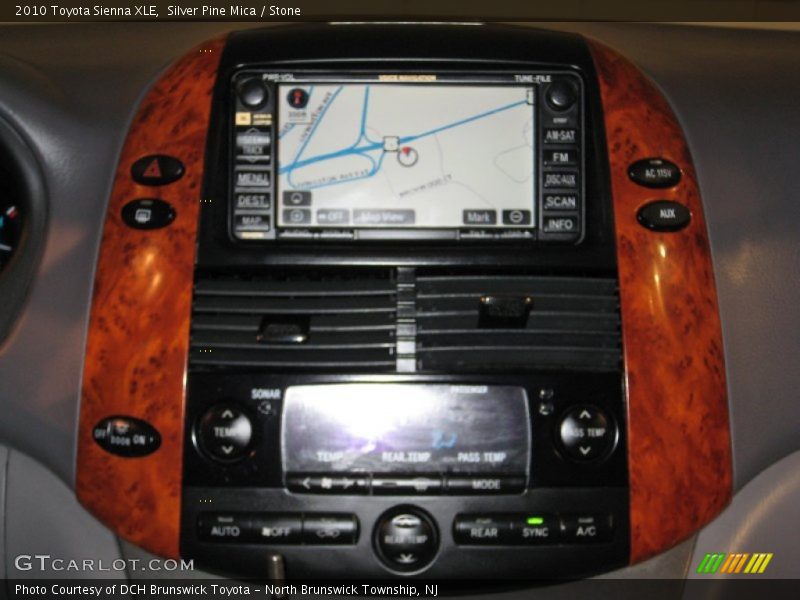 Silver Pine Mica / Stone 2010 Toyota Sienna XLE
