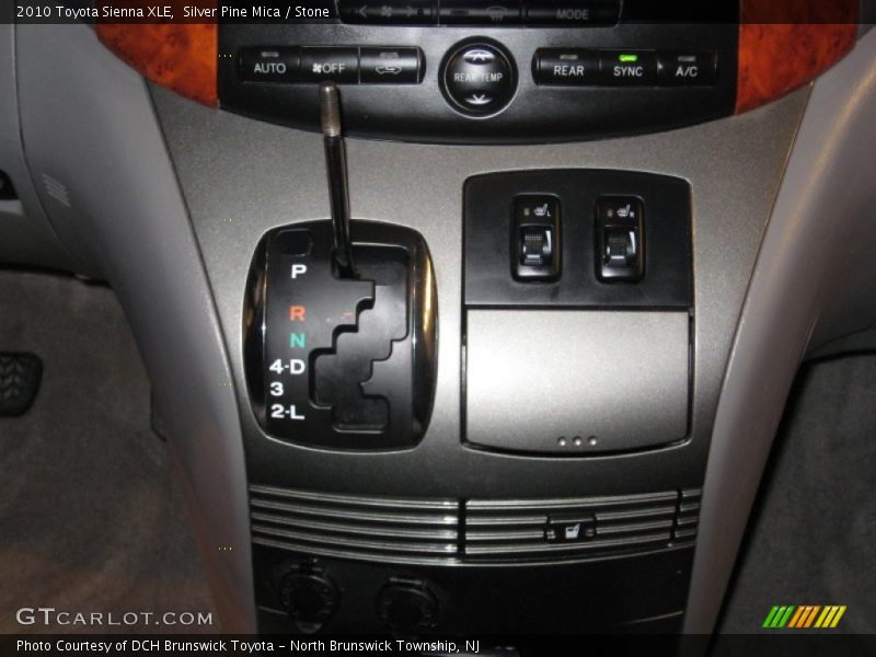 Silver Pine Mica / Stone 2010 Toyota Sienna XLE