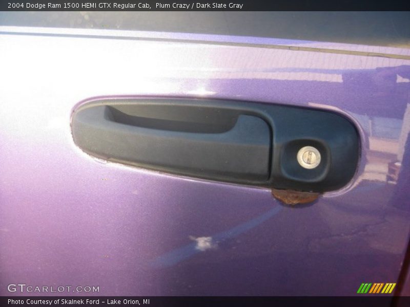 Plum Crazy / Dark Slate Gray 2004 Dodge Ram 1500 HEMI GTX Regular Cab