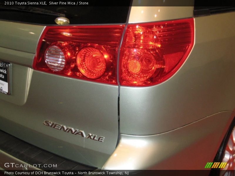 Silver Pine Mica / Stone 2010 Toyota Sienna XLE