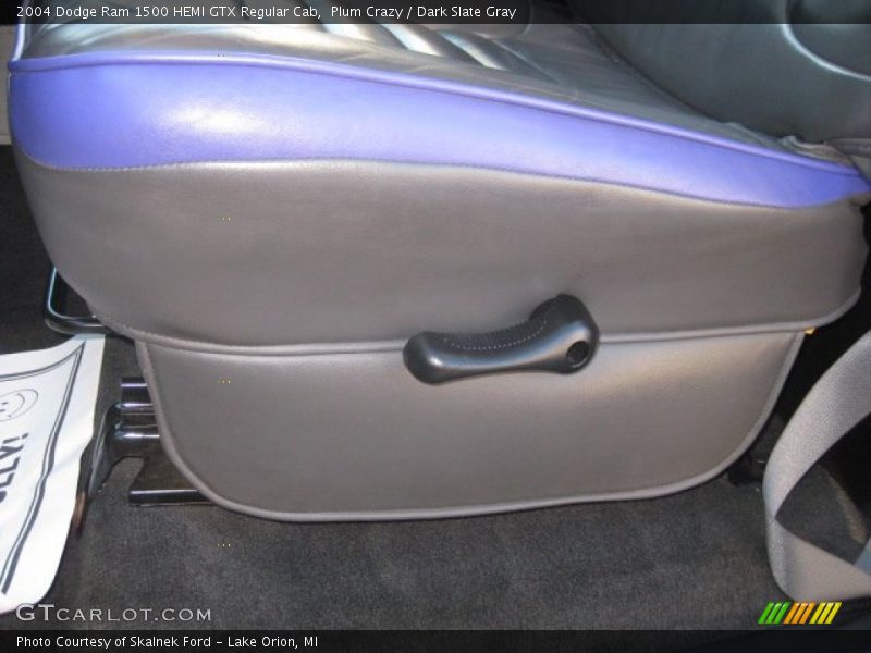 Plum Crazy / Dark Slate Gray 2004 Dodge Ram 1500 HEMI GTX Regular Cab