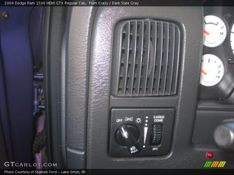 Plum Crazy / Dark Slate Gray 2004 Dodge Ram 1500 HEMI GTX Regular Cab