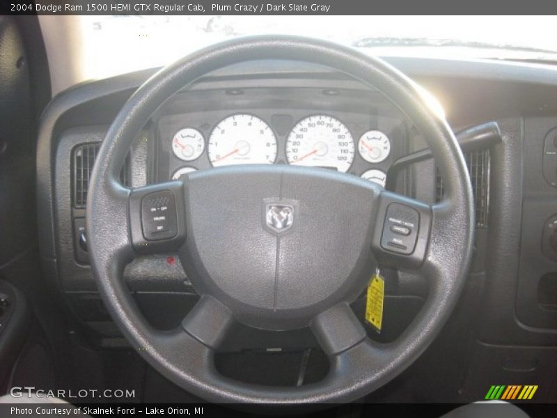 Plum Crazy / Dark Slate Gray 2004 Dodge Ram 1500 HEMI GTX Regular Cab
