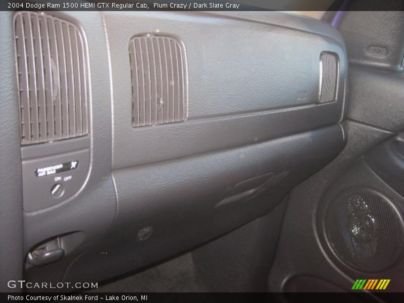 Plum Crazy / Dark Slate Gray 2004 Dodge Ram 1500 HEMI GTX Regular Cab