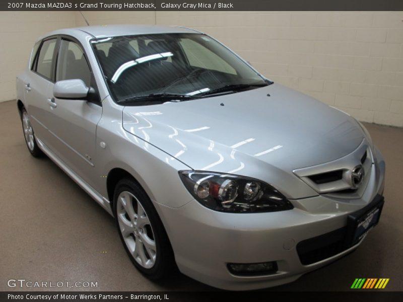 Galaxy Gray Mica / Black 2007 Mazda MAZDA3 s Grand Touring Hatchback