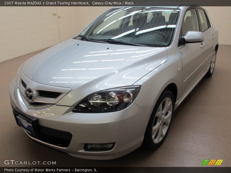 Galaxy Gray Mica / Black 2007 Mazda MAZDA3 s Grand Touring Hatchback