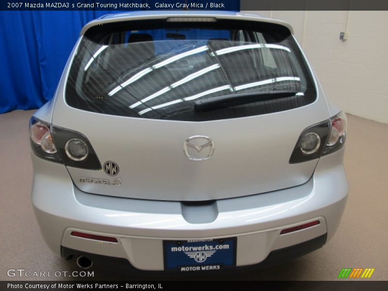 Galaxy Gray Mica / Black 2007 Mazda MAZDA3 s Grand Touring Hatchback