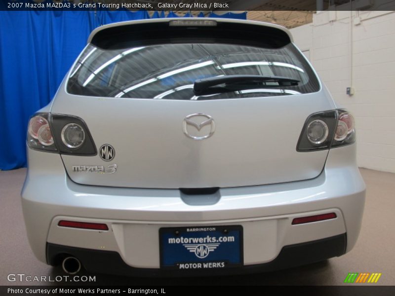 Galaxy Gray Mica / Black 2007 Mazda MAZDA3 s Grand Touring Hatchback