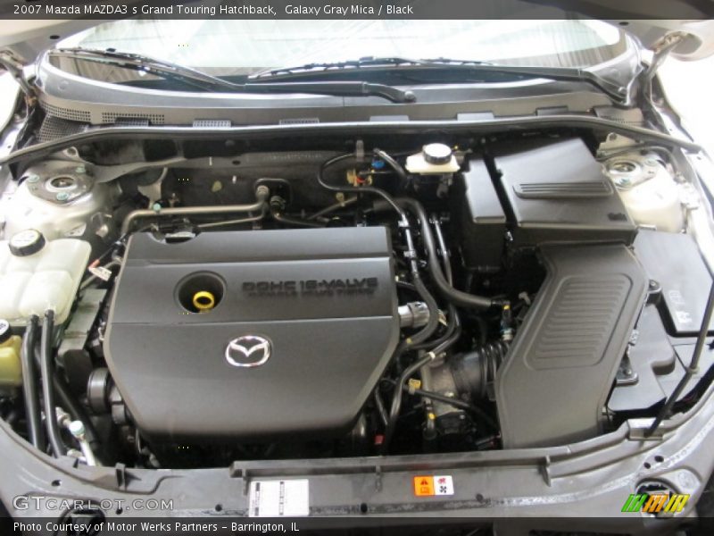 Galaxy Gray Mica / Black 2007 Mazda MAZDA3 s Grand Touring Hatchback